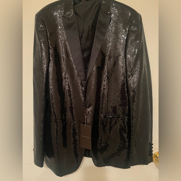 Zara Men Sequin Blazer - Picture 1 of 4